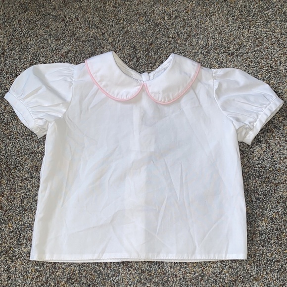 Peter Pan top with pink trim - Picture 2 of 7